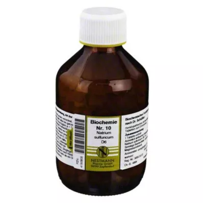 BIOCHEMIE 10 Natrium sulphuricum D 6 tabletten, 1000 st