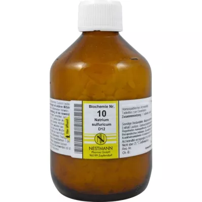 BIOCHEMIE 10 Natrium sulphuricum D 12 tabletten, 1000 st