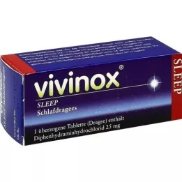 VIVINOX Slaappastilles gecoate tab, 50 stuks