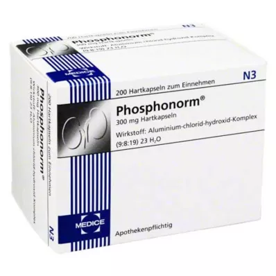 PHOSPHONORM Harde capsules, 200 stuks