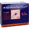 BD MICRO-FINE+ insulinespuit 0,3 ml U100 0,3x8 mm, 100 stuks