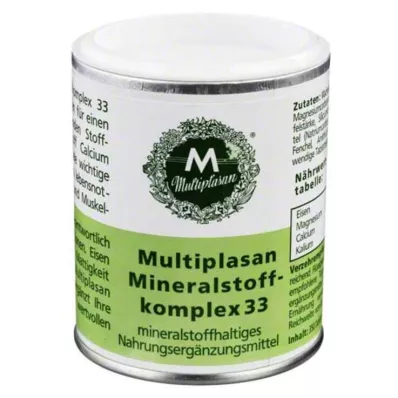 MULTIPLASAN Mineralencomplex 33 tabletten, 350 stuks MULTIPLASAN Mineralencomplex 33 tabletten, 350 stuks