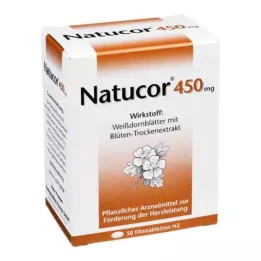 NATUCOR 450 mg filmomhulde tabletten, 50 st