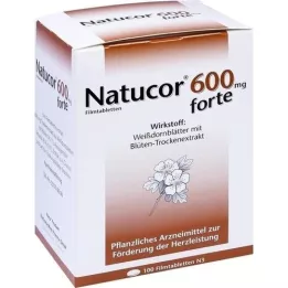 NATUCOR 600 mg forte filmomhulde tabletten, 100 st