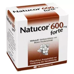 NATUCOR 600 mg forte filmomhulde tabletten, 100 st