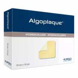 ALGOPLAQUE 10x10 cm flexibel hydrocolloïd verband, 10 stuks