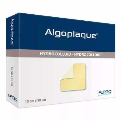 ALGOPLAQUE 10x10 cm flexibel hydrocolloïd verband, 10 stuks