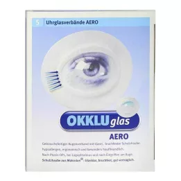 OKKLUGLAS Aero horlogeglas dressing, 5 stuks