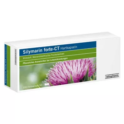 SILYMARIN forte-CT harde capsules, 100 stuks SILYMARIN forte-CT harde capsules, 100 stuks
