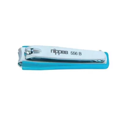 NIPPES Nagelknipper met nagelvanger gekleurd nr.556B, 1 st