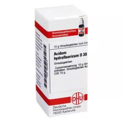 ACIDUM HYDROFLUORICUM D 30 bolletjes, 10 g