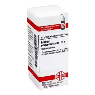 ACIDUM PHOSPHORICUM D 4 bolletjes, 10 g ACIDUM PHOSPHORICUM D 4 bolletjes, 10 g