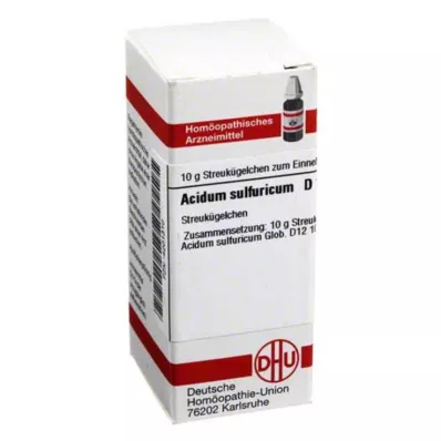 ACIDUM SULFURICUM D 12 bolletjes, 10 g ACIDUM SULFURICUM D 12 bolletjes, 10 g