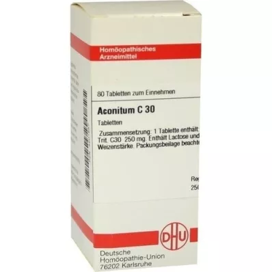 ACONITUM C 30 tabletten, 80 st