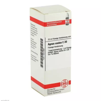 AGNUS CASTUS C 30 verdunning, 20 ml AGNUS CASTUS C 30 verdunning, 20 ml