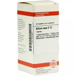 ALLIUM CEPA D 12 tabletten, 80 stuks