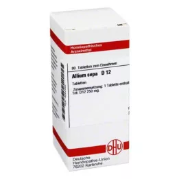 ALLIUM CEPA D 12 tabletten, 80 stuks