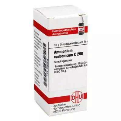 AMMONIUM CARBONICUM C 200 bolletjes, 10 g