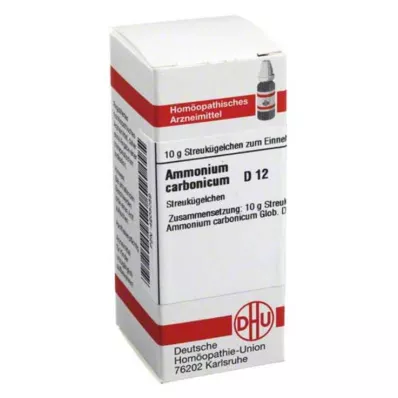 AMMONIUM CARBONICUM D 12 bolletjes, 10 g