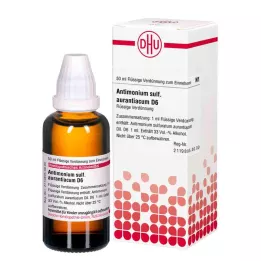 ANTIMONIUM SULFURATUM aurantiacum D 6 Verdunning, 50 ml