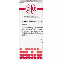 ARANEA DIADEMA D 12 tabletten, 80 stuks