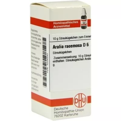 ARALIA RACEMOSA D 6 bolletjes, 10 g