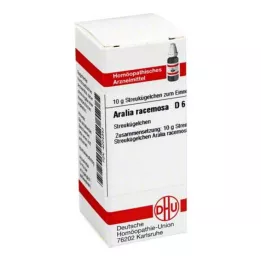 ARALIA RACEMOSA D 6 bolletjes, 10 g