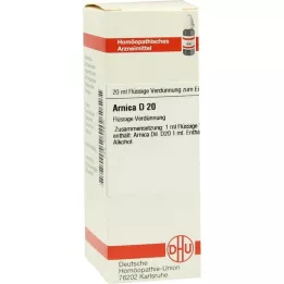 ARNICA D 20 Verdunning, 20 ml