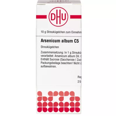 ARSENICUM ALBUM C 5 bolletjes, 10 g