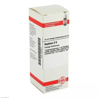 BAPTISIA D 6 Verdunning, 20 ml