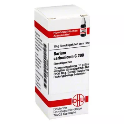 BARIUM CARBONICUM C 200 bolletjes, 10 g BARIUM CARBONICUM C 200 bolletjes, 10 g