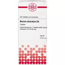 BARIUM CHLORATUM D 4 tabletten, 200 stuks