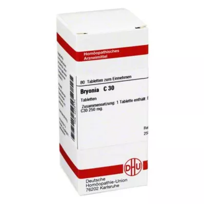 BRYONIA C 30 tabletten, 80 st