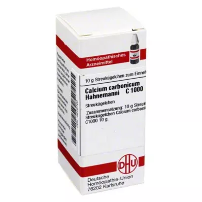 CALCIUM CARBONICUM Hahnemanni C 1000 bolletjes, 10 g CALCIUM CARBONICUM Hahnemanni C 1000 bolletjes, 10 g