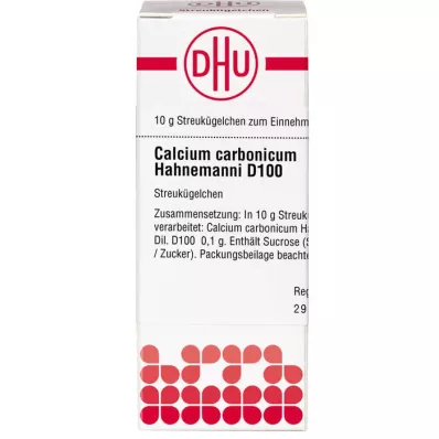 CALCIUM CARBONICUM Hahnemanni D 100 bolletjes, 10 g
