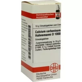 CALCIUM CARBONICUM Hahnemanni D 1000 bolletjes, 10 g