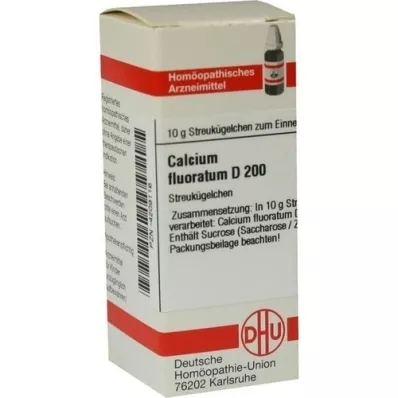 CALCIUM FLUORATUM D 200 bolletjes, 10 g