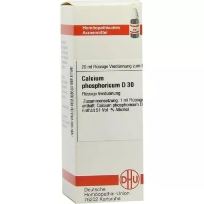 CALCIUM PHOSPHORICUM D 30 Verdunning, 20 ml