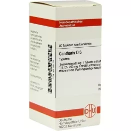 CANTHARIS D 5 tabletten, 80 st