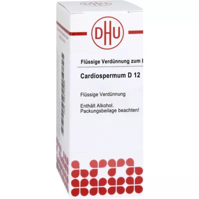 CARDIOSPERMUM D 12 Verdunning, 20 ml CARDIOSPERMUM D 12 Verdunning, 20 ml