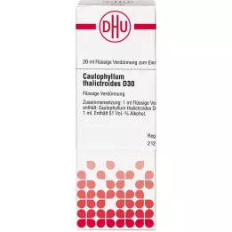 CAULOPHYLLUM THALICTROIDES D 30 Verdunning, 20 ml