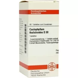 CAULOPHYLLUM THALICTROIDES D 30 tabletten, 80 st