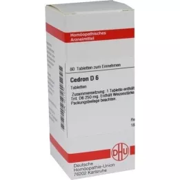 CEDRON D 6 tabletten, 80 stuks