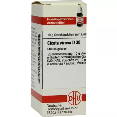 CICUTA VIROSA D 30 bolletjes, 10 g CICUTA VIROSA D 30 bolletjes, 10 g