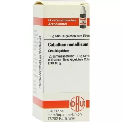 COBALTUM METALLICUM D 30 bolletjes, 10 g