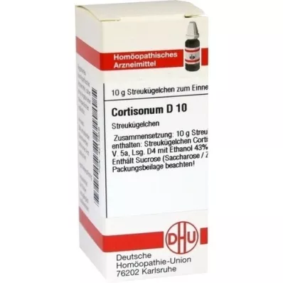 CORTISONUM D 10 bolletjes, 10 g