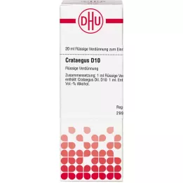 CRATAEGUS D 10 Verdunning, 20 ml