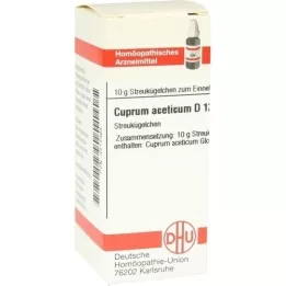 CUPRUM ACETICUM D 12 bolletjes, 10 g