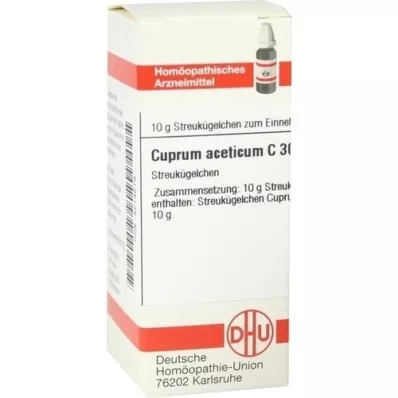 CUPRUM ACETICUM C 30 bolletjes, 10 g