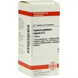 CUPRUM OXYDATUM nigrum D 4 tabletten, 80 st